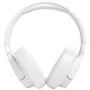 JBL Auriculares Inalámbricos Tune 770NC con Cancelación de Ruido Adaptativa, Bluetooth 5.3, 70h Batería, Micrófono, Plegables - Blancos